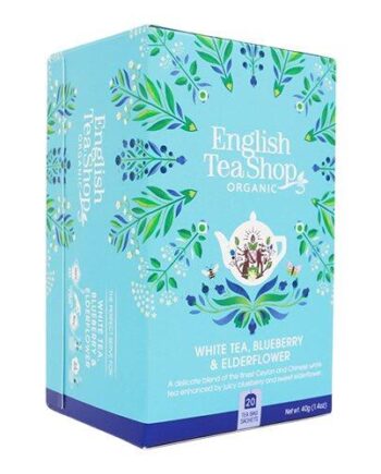 English Tea Shop  White Tea   Blueberry   Elderflower 20 Br