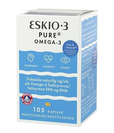 Eskio-  Pure Omega-   105 Kapsler