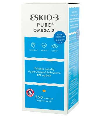 Eskio-  Pure Omega-  250 Kapsler