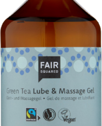 Fair Squared Green Tea Lube   Massage Gel 500 Ml