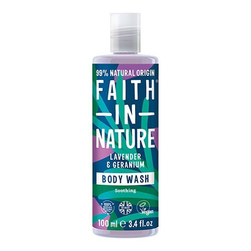 Faith In Nature Body Wash Lavendel   Geranium 100 Ml
