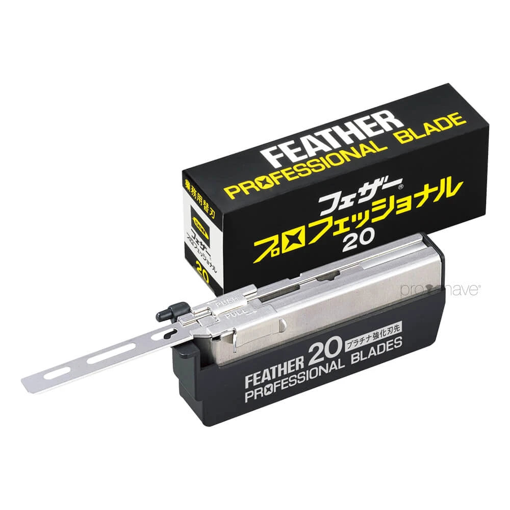 Feather Half Blades Professional 20 Stk