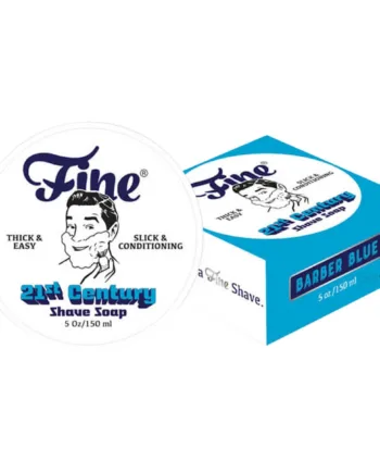 Fine Accoutrements Barber Blue Barbersæbe   Skål  150 Ml