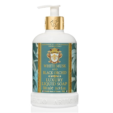 Fiorentino Toscana Luxury Flydende Hånd Sæbe White Musk   Black Orchid 500 Ml