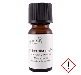 Fischer Pure Nature Pebermynteolie Japansk æterisk  Bull  10ml