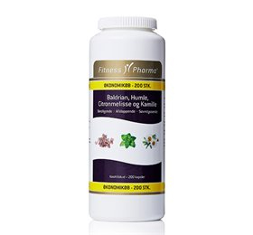 Fitness Pharma Baldrian  Humle  Citronmelisse Og Kamille  Bull  200 Kap