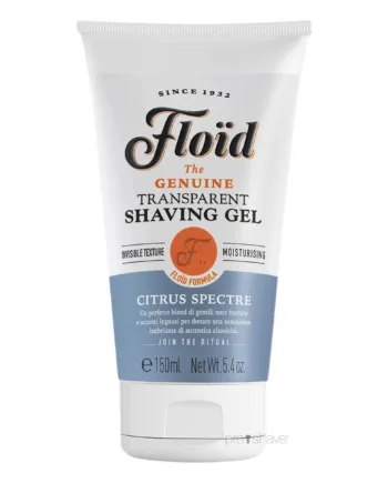 Floã   Transparent Shaving Gel  Citrus Spectre  150 Ml