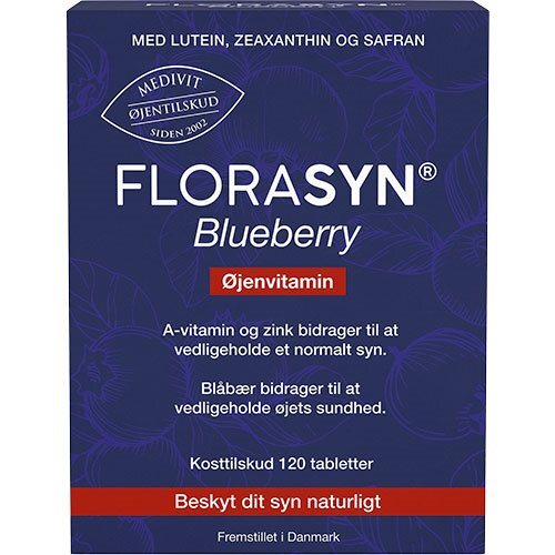 Florasyn Blueberry 120  Tabletter