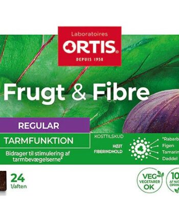 Frugt   Fibre Tyggeterning 24 Stk