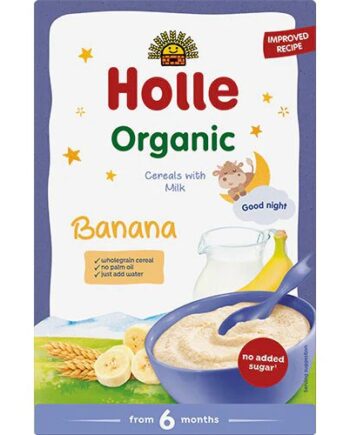 Fuldkornsgrød Med Mælk Og Banan øko  250 Gram