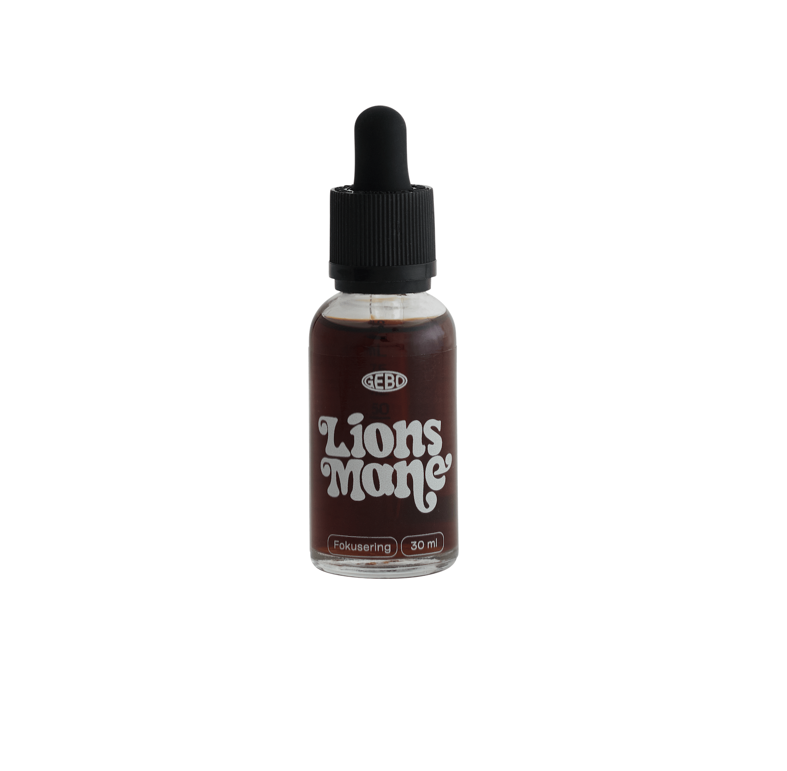 Gebo Lions Mane  Danskproduceret økologisk Svampeekstrakt 30 Ml
