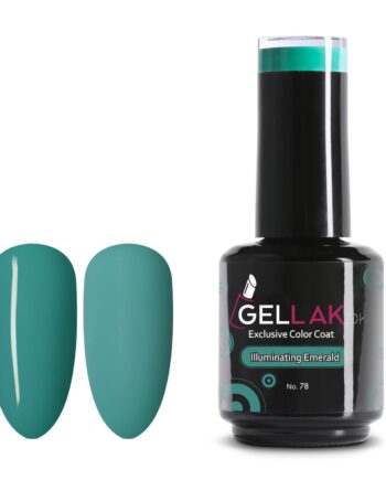 Gel Neglelak Grøn   15 Ml   Illuminating Emerald No  78   Gellak Dk