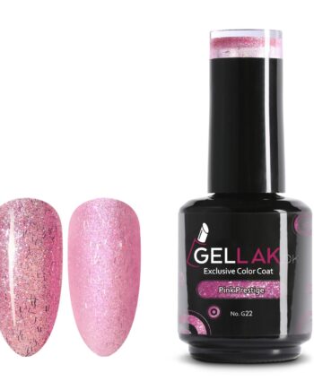 Gel Neglelak Lyserød   15 Ml   Pink Prestige No  G22   Gellak Dk