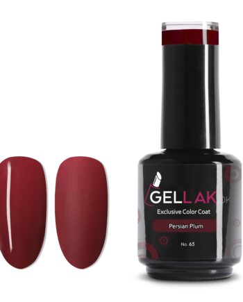 Gel Neglelak Mørkerød   15 Ml   Persian Plum No  65   Gellak Dk