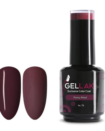 Gel Neglelak Rød Brun   15 Ml   Pansy Petal No  76   Gellak Dk