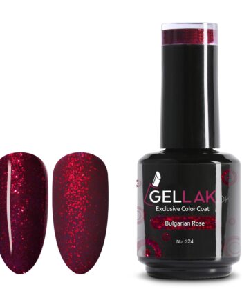 Gel Neglelak Rød   15 Ml   Bulgarian Rose No  G24   Gellak Dk