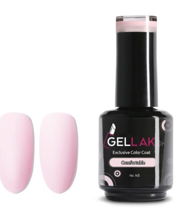 Gel Neglelak Transparent Lyserød   15 Ml   Comfortable No  N5