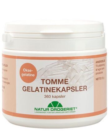 Gelatine Kapsler Tomme Gelatine Fra Kalv Okse  360kap
