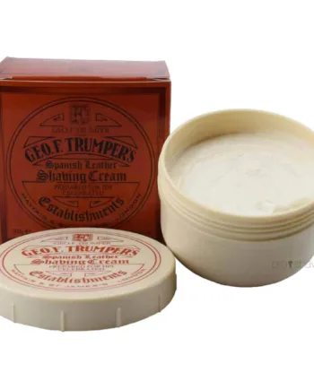 Geo    Trumper Barbercreme   Skål  Spanish Leather  200 Gr