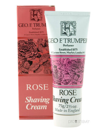 Geo    Trumper Barbercreme På Tube  Rose  75 Gr