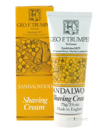 Geo    Trumper Barbercreme På Tube  Sandeltræ  75 Gr