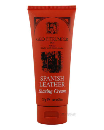 Geo    Trumper Barbercreme På Tube  Spanish Leather  75 Gr