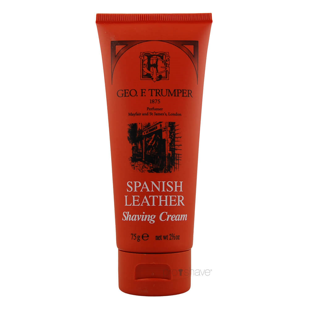Geo Trumper Barbercreme På Tube Spanish Leather 75 Gr