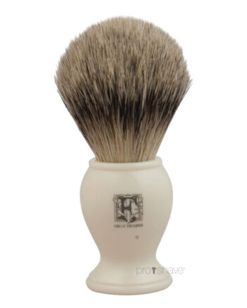 Geo    Trumper Barberkost  Super Badger  Medium  Pb-range  Ivory