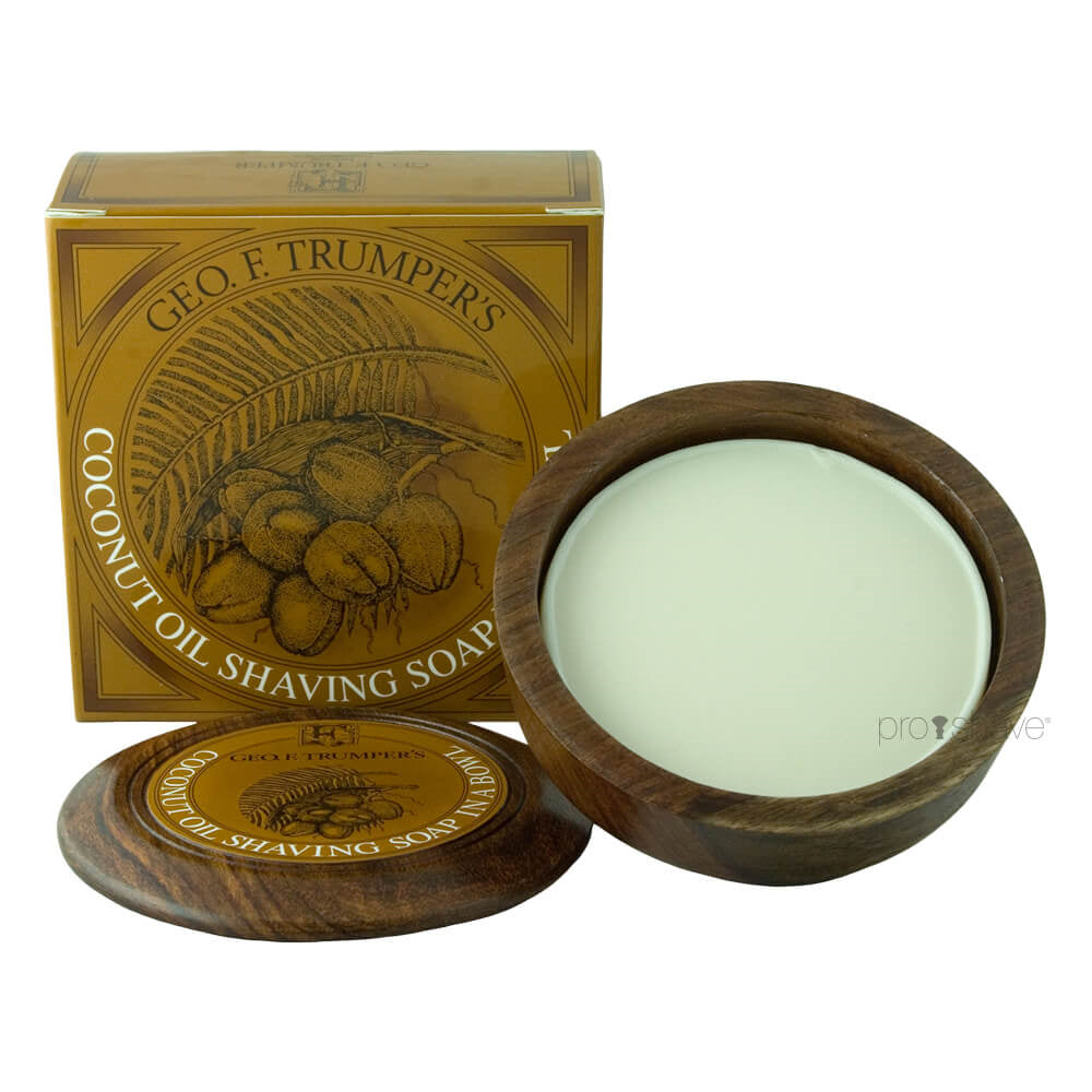 Geo Trumper Barbersæbe Skål Kokos 80 Gr