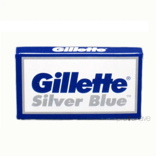 Gillette Silver Blue Razor De-barberblade  2x5 Stk   10 Stk