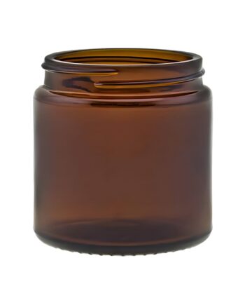 120 Ml  Brun Glasbøtte Uden Låg Sv58 R3