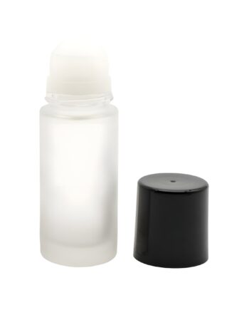 50 Ml  Matteret Glasflaske Med Rullehoved