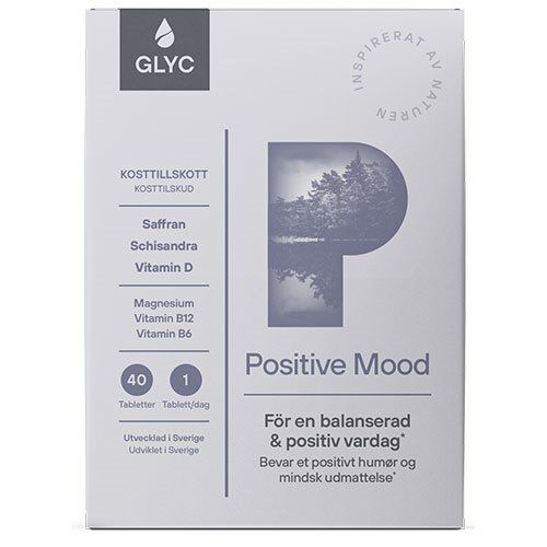 Glyc Positive Mood 40 Tabletter