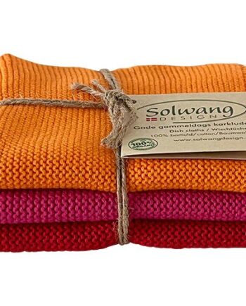 Gode Gammeldags Klarklude Orange Pink Rød