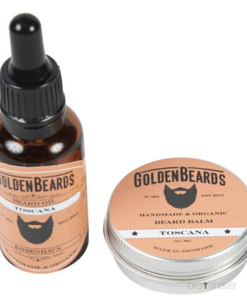 Golden Beards Skægolie   Skægbalm  Toscana