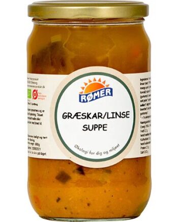 Græskar  Linse Suppe øko  680 Gram