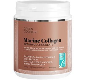 Green Goddess Marine Collagen Beautiful Chocolate  250g