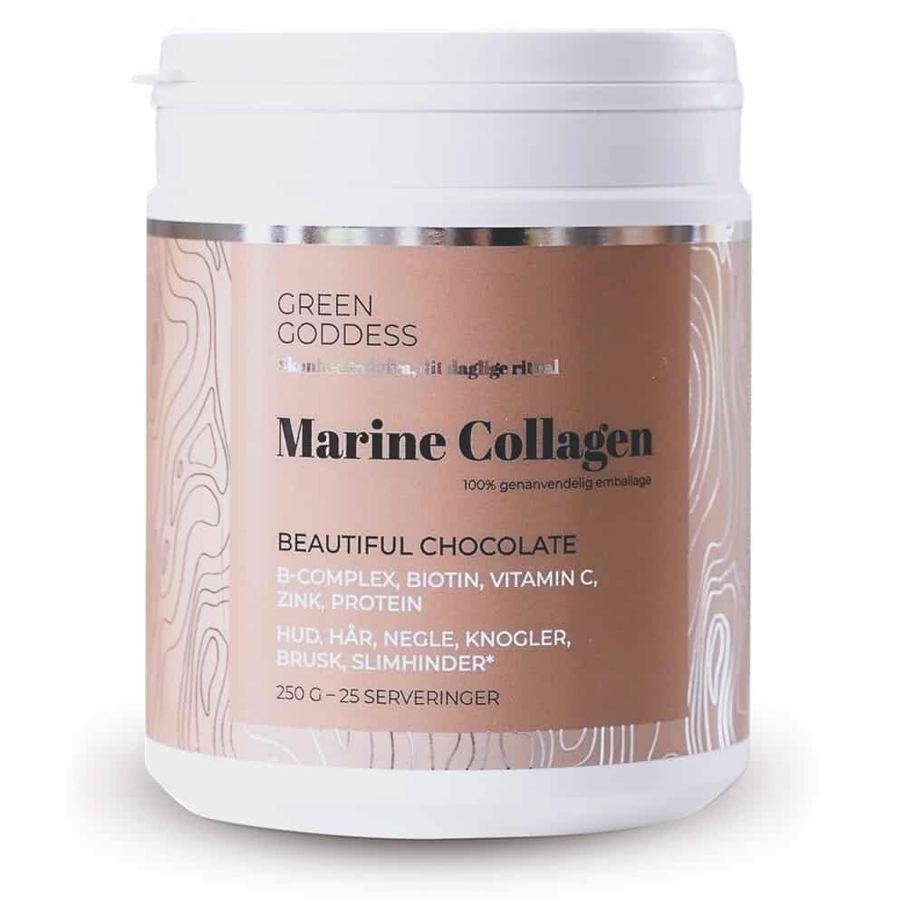 Green Goddess Marine Collagen Beautiful Chocolate 250 Gram