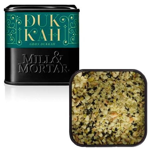 Grøn Dukkah Mandler    Grøn Pistacie    75g