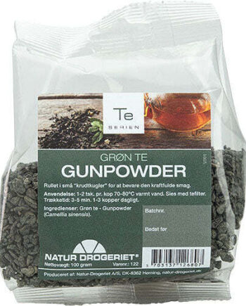 Grøn Gunpowder Te 100 Gram