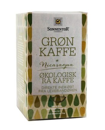 Grøn Kaffe Sonnentor øko  18 Breve