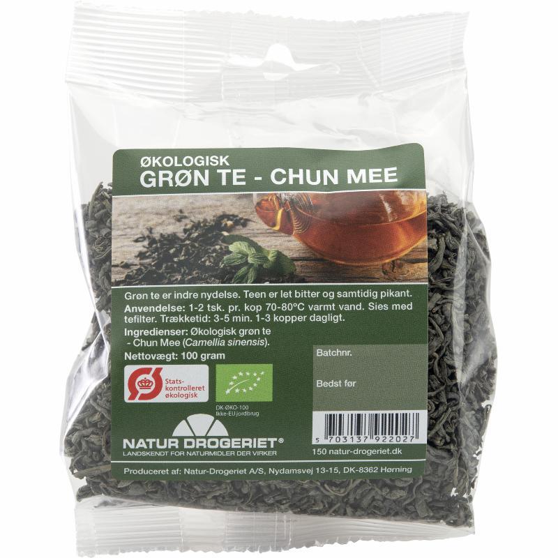Grøn Te  Chun Mee økologisk 100 Gram