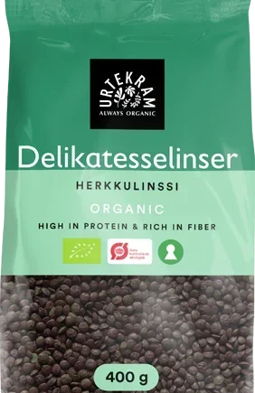 Grønne Linser Franske øko  400 Gram