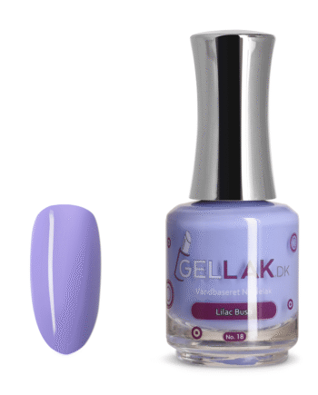 Gul Vandbaseret Neglelak    Quot Lilac Bush Quot  No  18   15 Ml   Gellak Dk