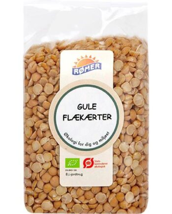 Gule Flækærter øko  500 Gram