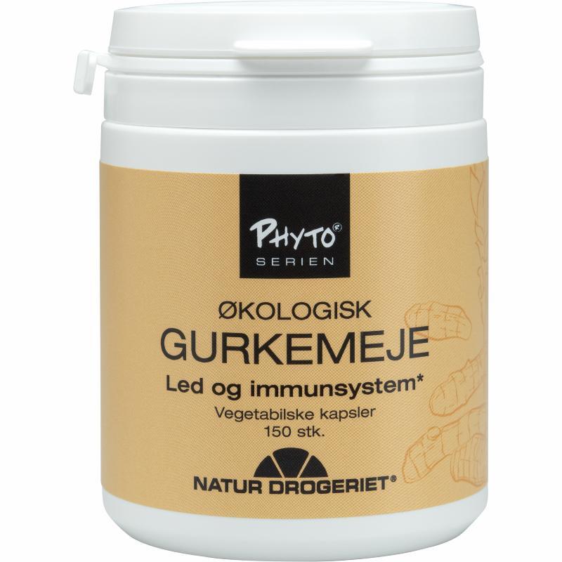 Gurkemeje Kapsler økologiske 150 Kapsler