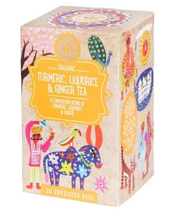 Gurkemeje  Lakrids   Ingefær Te øko  20 Breve