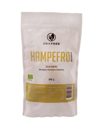 Hampefrø Afskallede øko  500 Gram