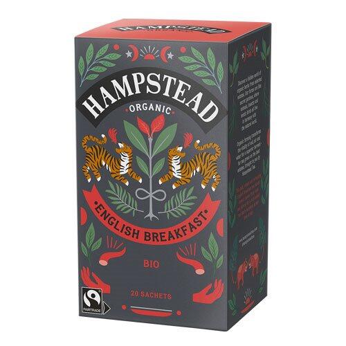 Hampstead English Breakfast Te økologisk 20 Breve