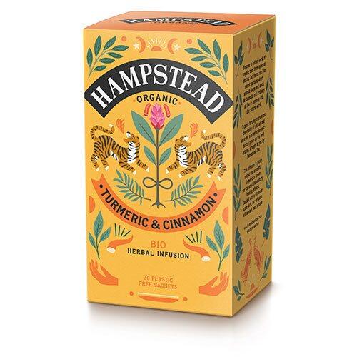 Hampstead Gurkemeje   Kanel Te økologisk 20 Breve